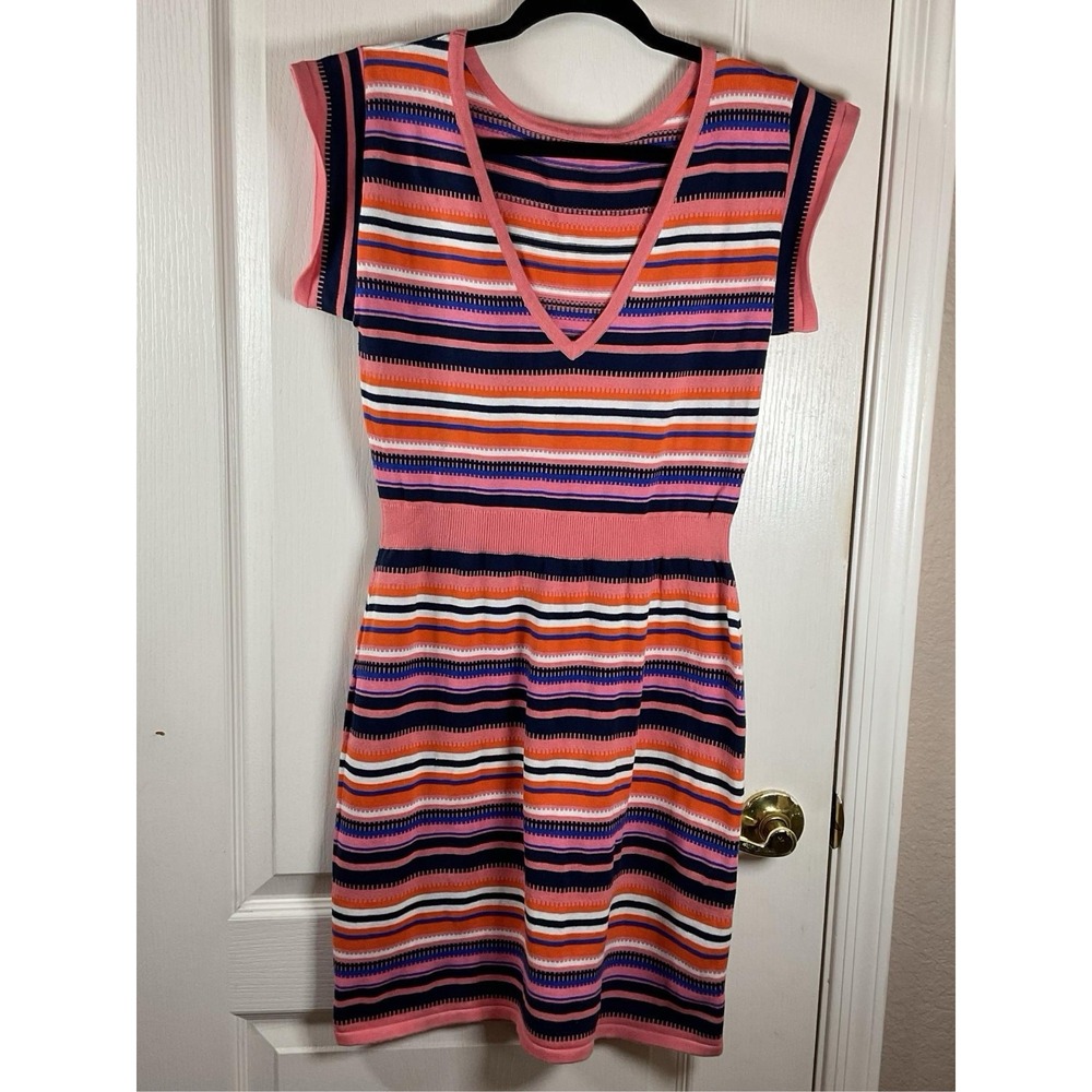 New Trina Turk Women's Dress One Size Multi Color Sleeveless Top Regular Fit